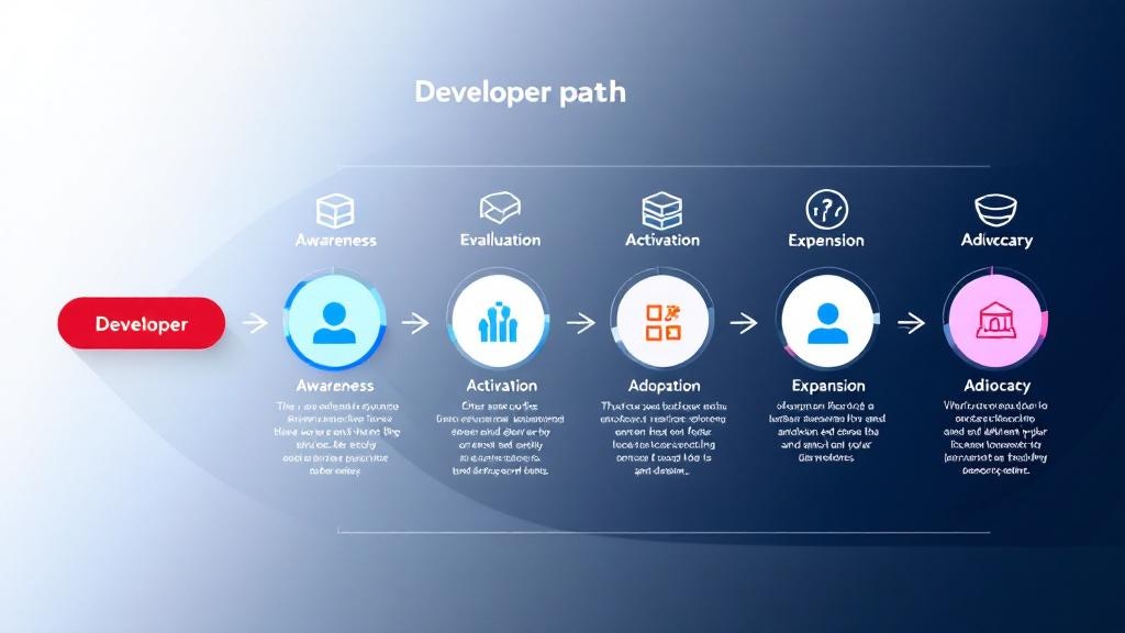 Developer journey from awareness to advocacy